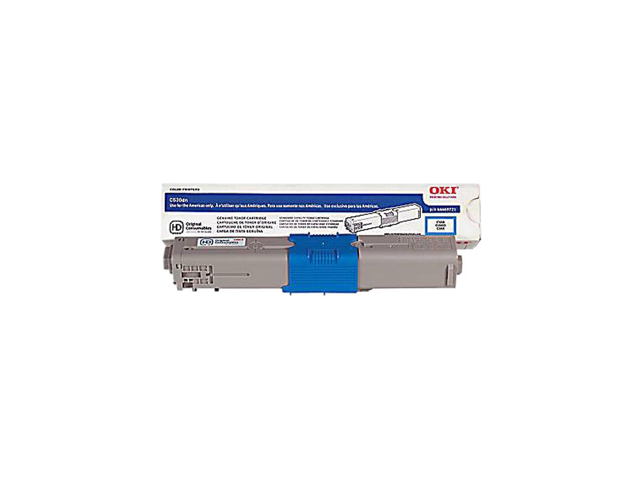 Oki Data Toner Cartridge Cyan Newegg Com