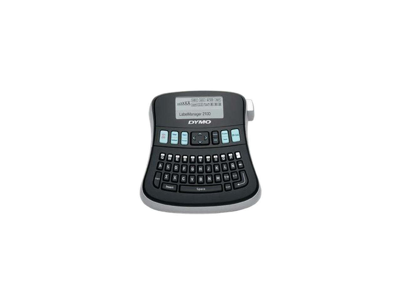 DYMO LabelManager 210D (1738345) All Purpose Label Maker with Large