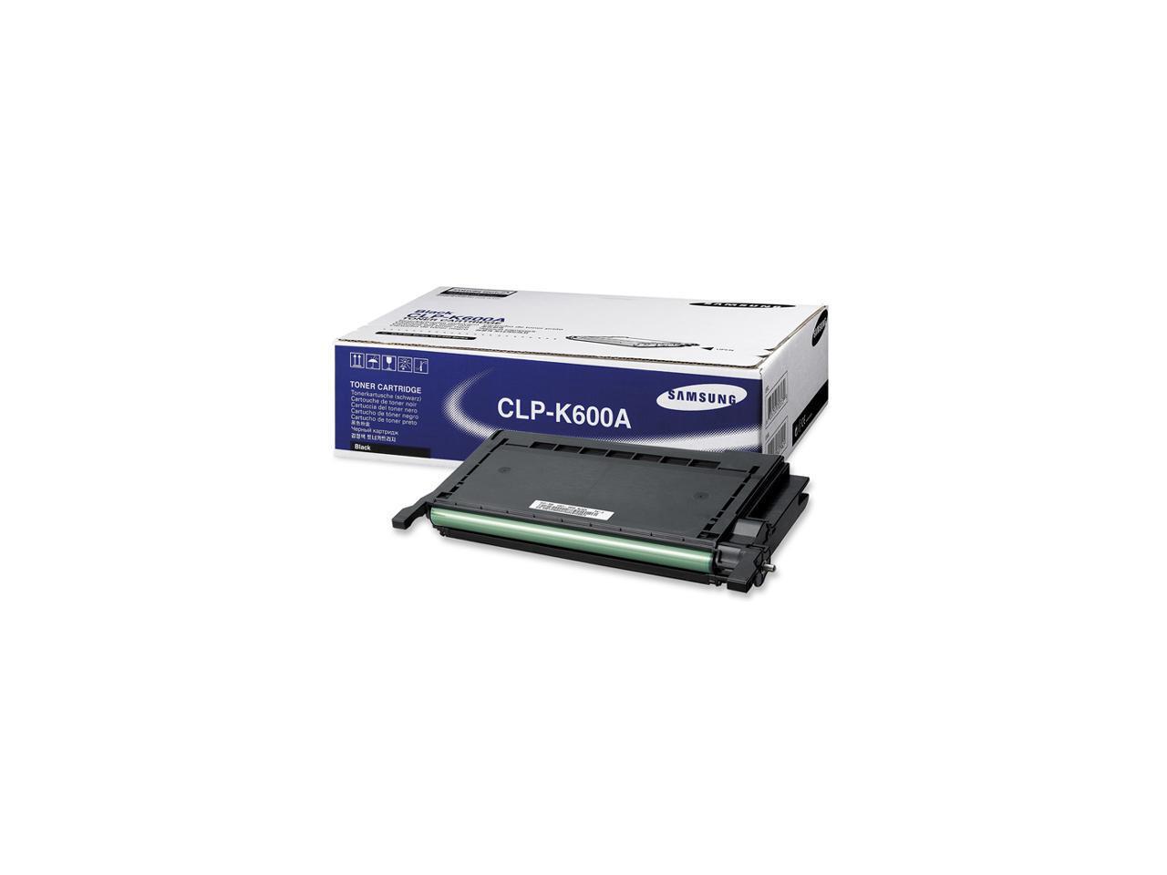 SAMSUNG CLPK600A Print Cartridge for CLP600, CLP600N, CLP650, CLP