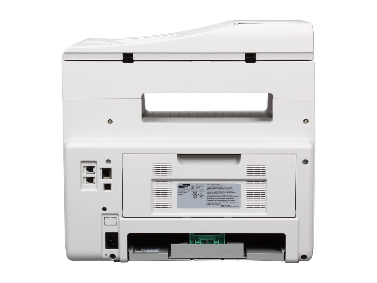 Samsung SCX-4729FW MFC / All-In-One Monochrome Ethernet (RJ-45) / USB ...