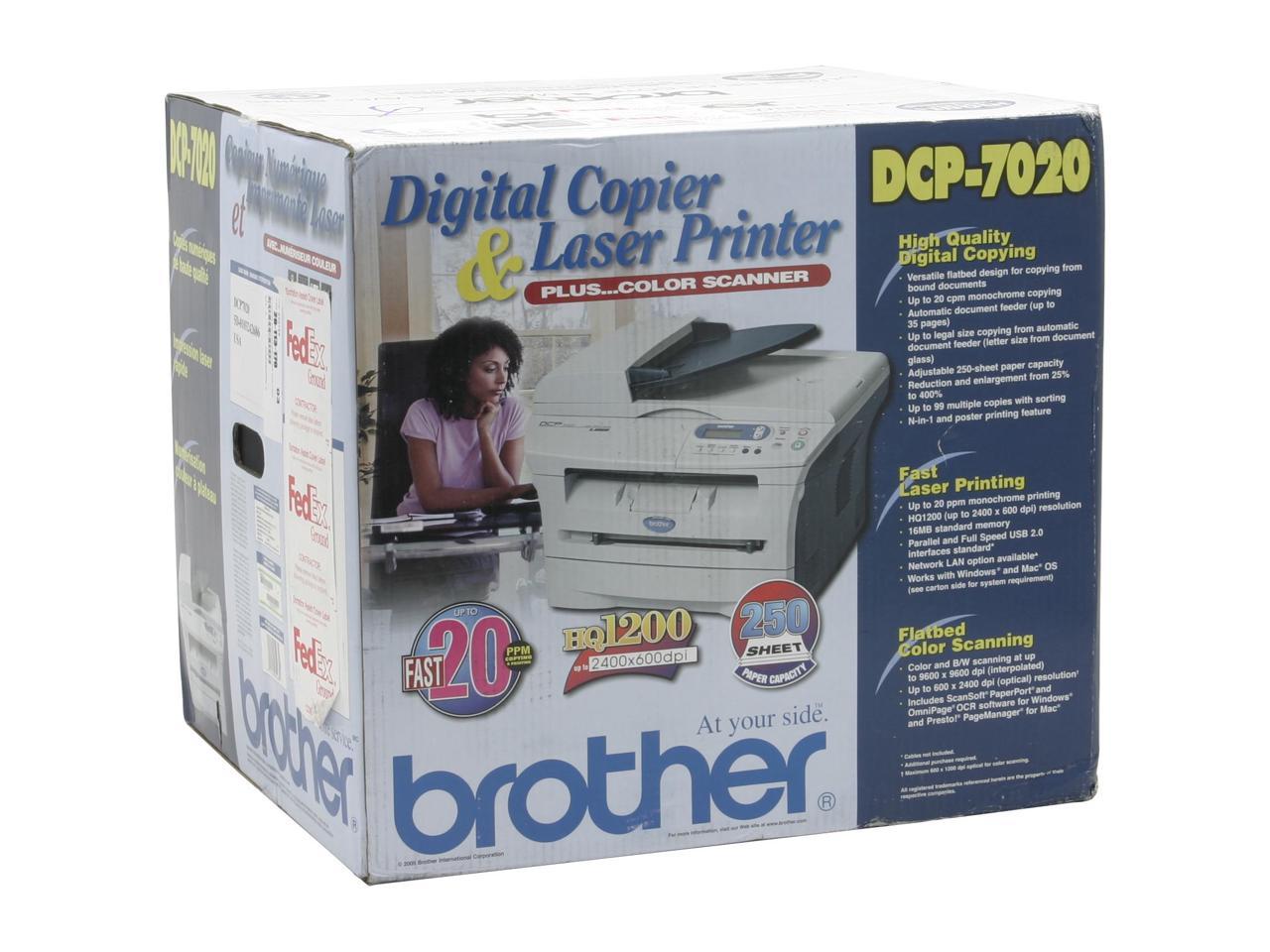 Brother DCP Series DCP-7020 MFC / All-In-One Monochrome LPT / USB Laser ...