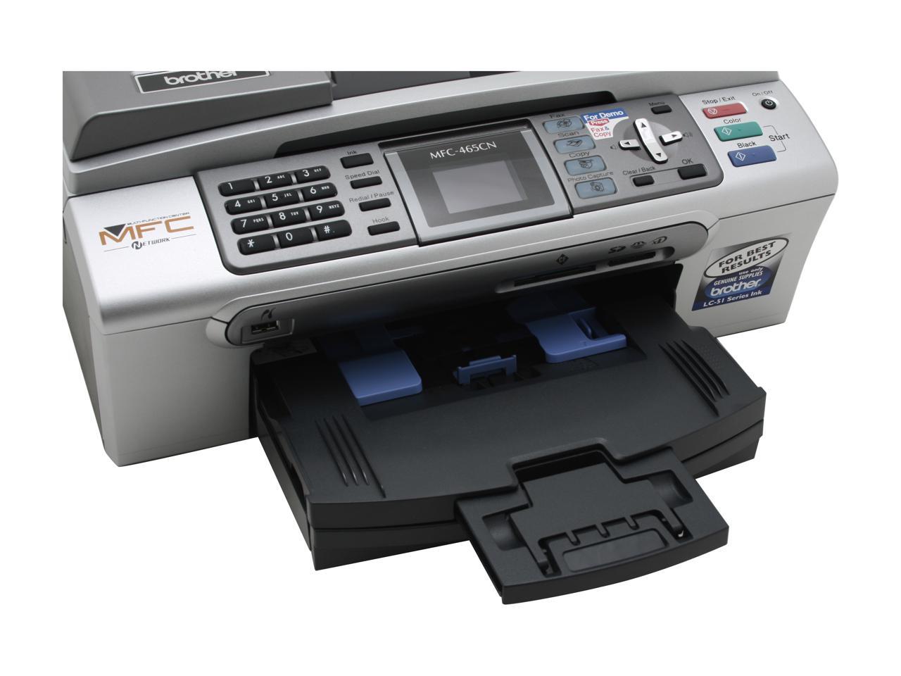 Brother MFC series MFC465cn (RJ45) / USB InkJet MFC / AllIn