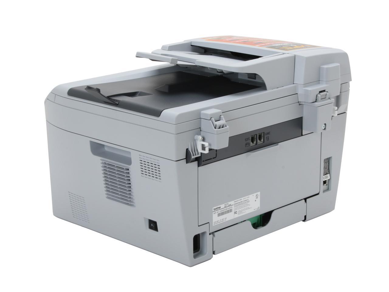 brother MFC-7440N Monochrome Laser All-in-One Printer with Networking ...