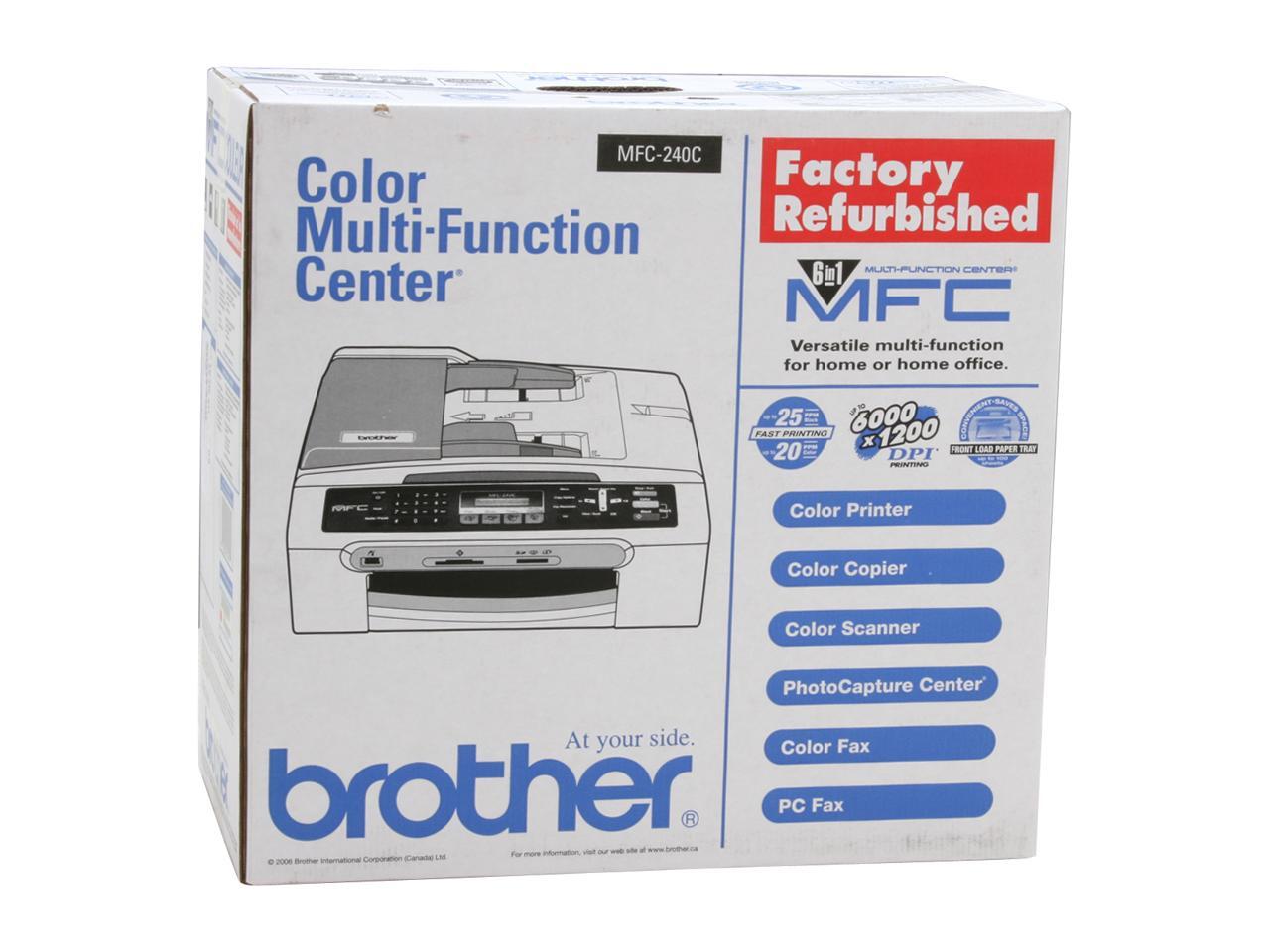 Refurbished Brother MFC series MFC240C USB InkJet MFC / AllInOne