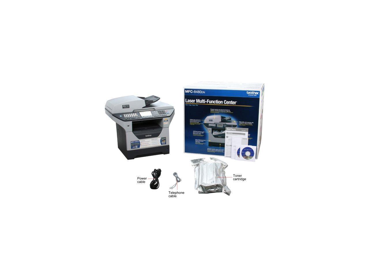 brother MFC8480dn Up to 32 ppm HighPerformance Laser AllinOne