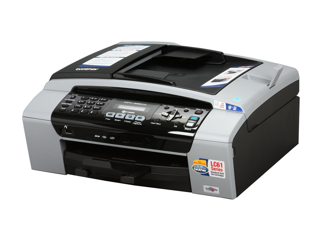 Brother MFC series MFC295CN (RJ45) / USB InkJet MFC / AllIn