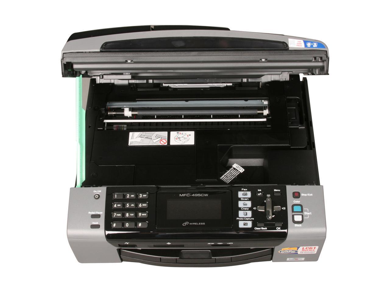 Brother MFC series MFC495CW (RJ45) / USB / WiFi InkJet MFC