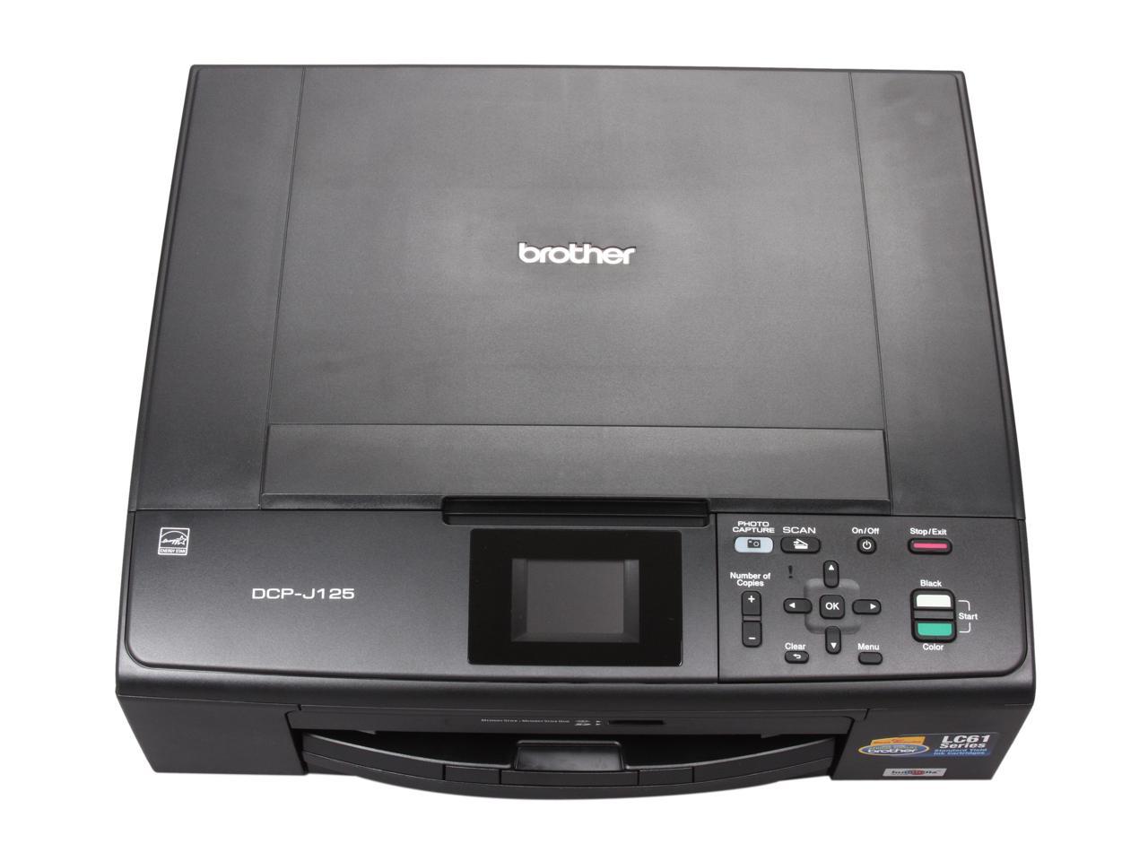 Brother DCP series DCP-J125 USB InkJet MFC / All-In-One Color ...