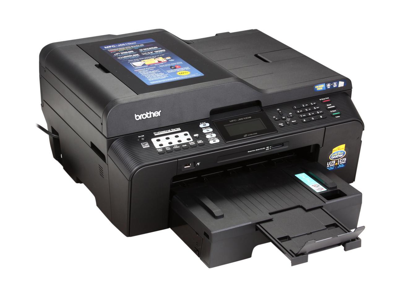 Brother Professional Series MFC-J6510DW Inkjet All-in-One Printer with ...
