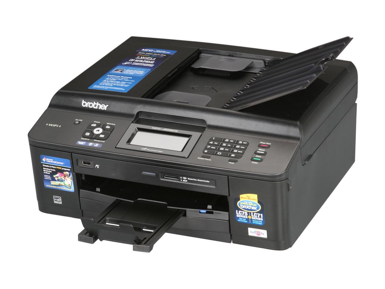 Brother MFC series MFC-J625DW Wireless (802.11 b/g/n) InkJet MFC / All ...
