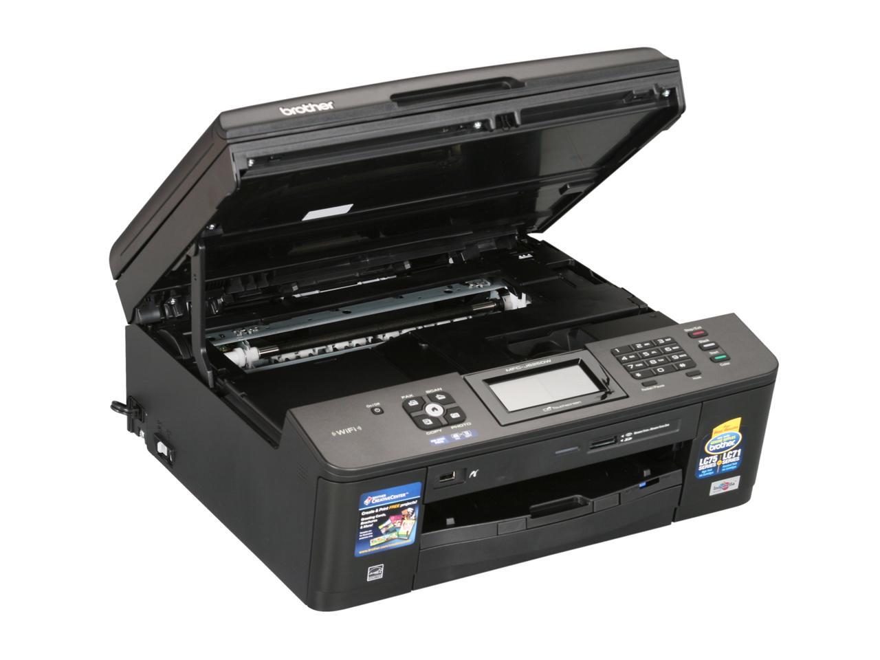 Brother MFC series MFC-J625DW Wireless (802.11 b/g/n) InkJet MFC / All ...