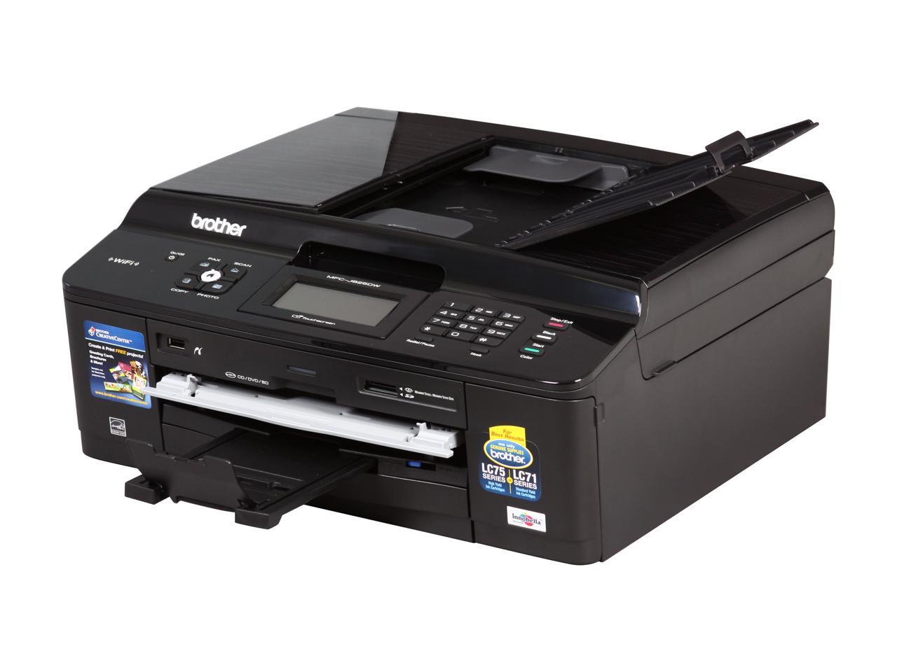 Brand New Brother MFC-J870DW Wireless All-in-one Inkjet Printer Replace J825DW 