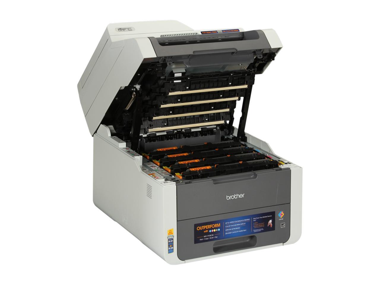 Brother Mfc 9130cw Digital Color All In One Laser Printer With Wireless Networking Neweggca 2601