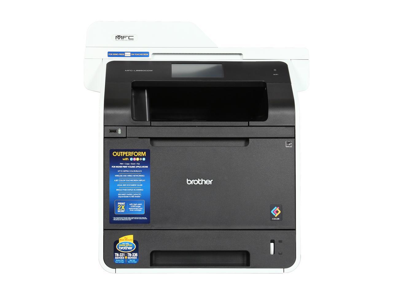 Brother MFCL8850CDW Duplex 2400 x 600 DPI Wireless/USB Color Laser