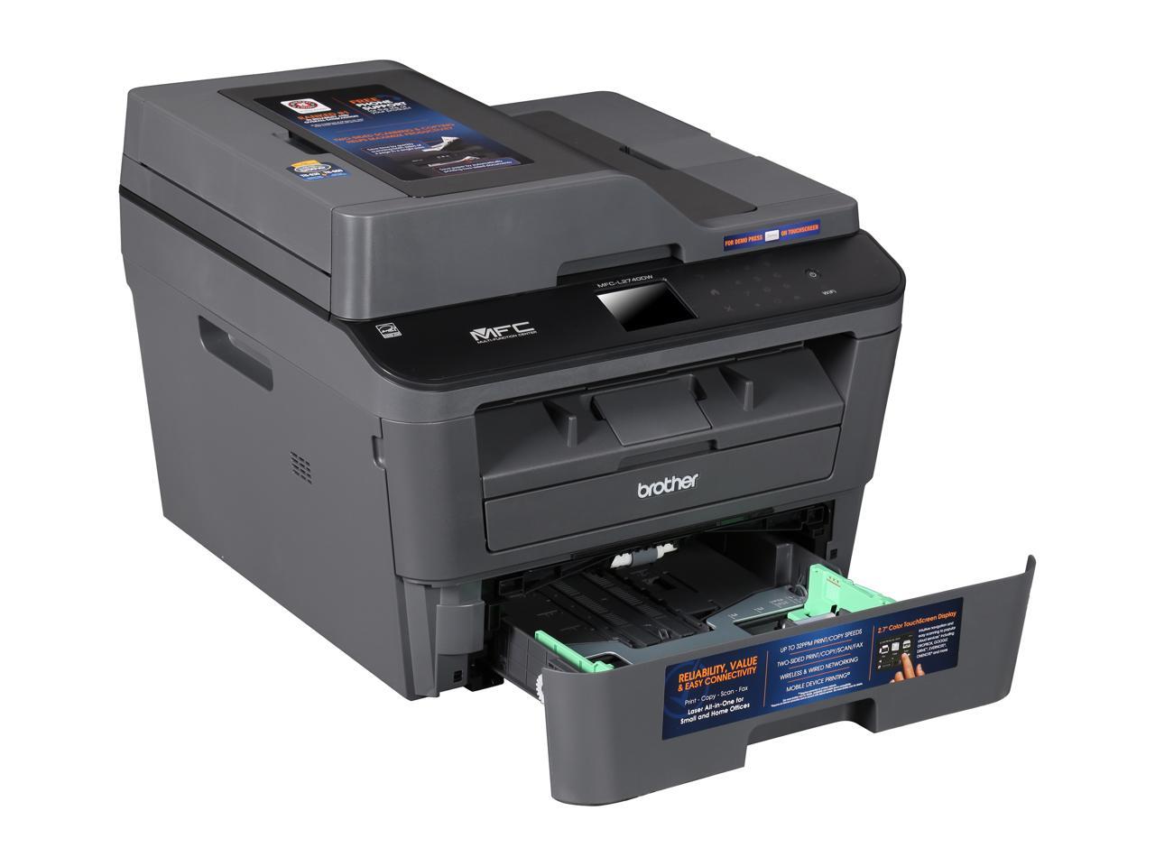 Used Good Brother MFCL2740DW Duplex 2400 x 600 DPI Wireless/USB