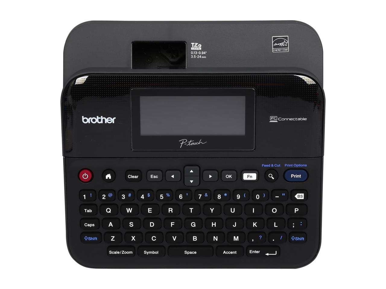 Brother Ptouch PTD600 PCConnectable Label Maker with Color Display