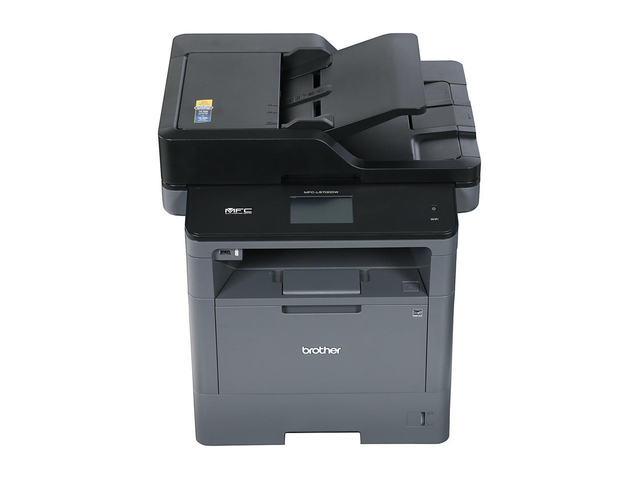 Brother MFCL5700DW Wirelss Duplex AllinOne Monochrome Laser Printer