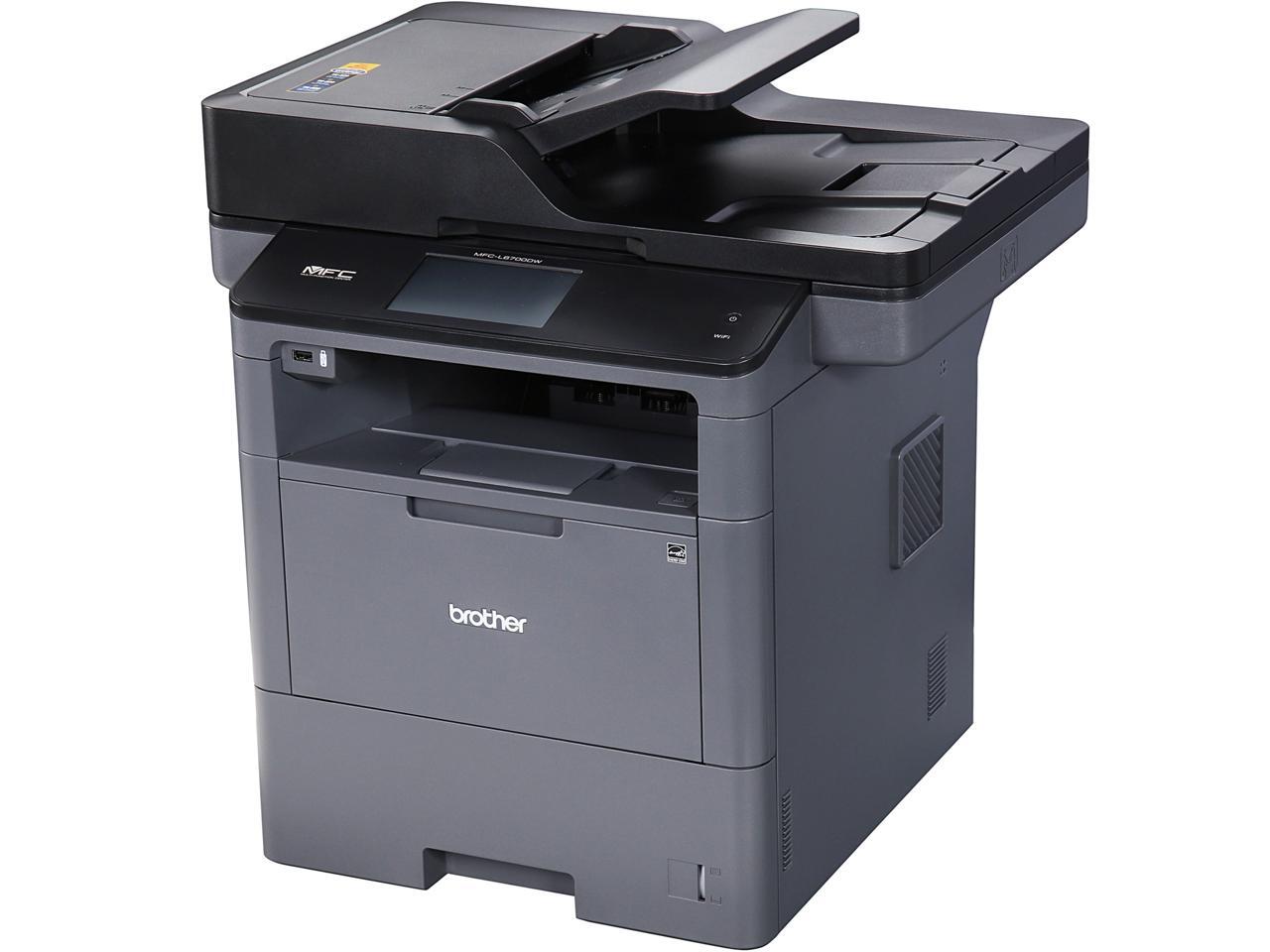 Brother MFCL6700DW Wireless Duplex AllinOne Monochrome Laser Printer
