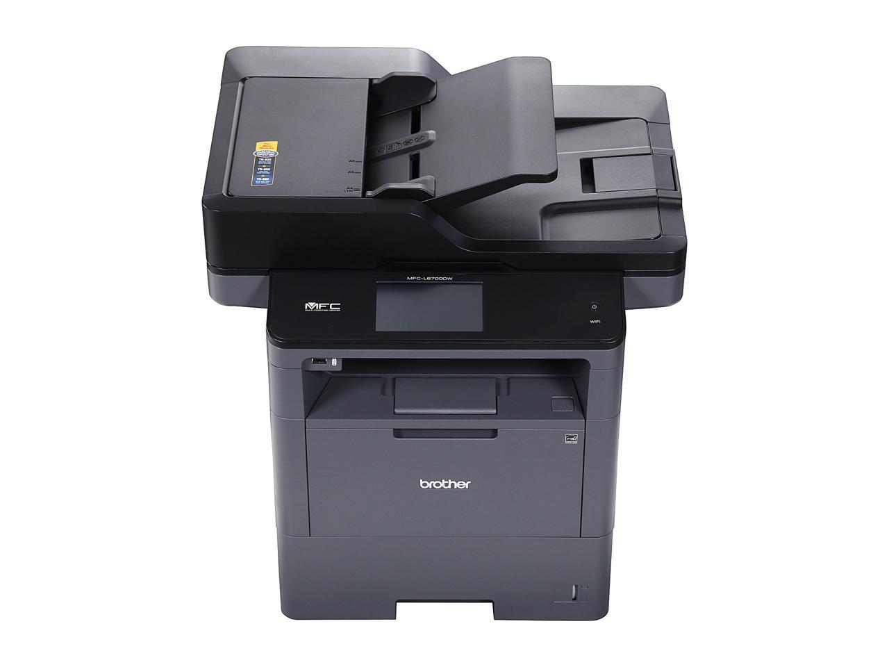 Brother MFCL6700DW Wireless Duplex AllinOne Monochrome Laser Printer