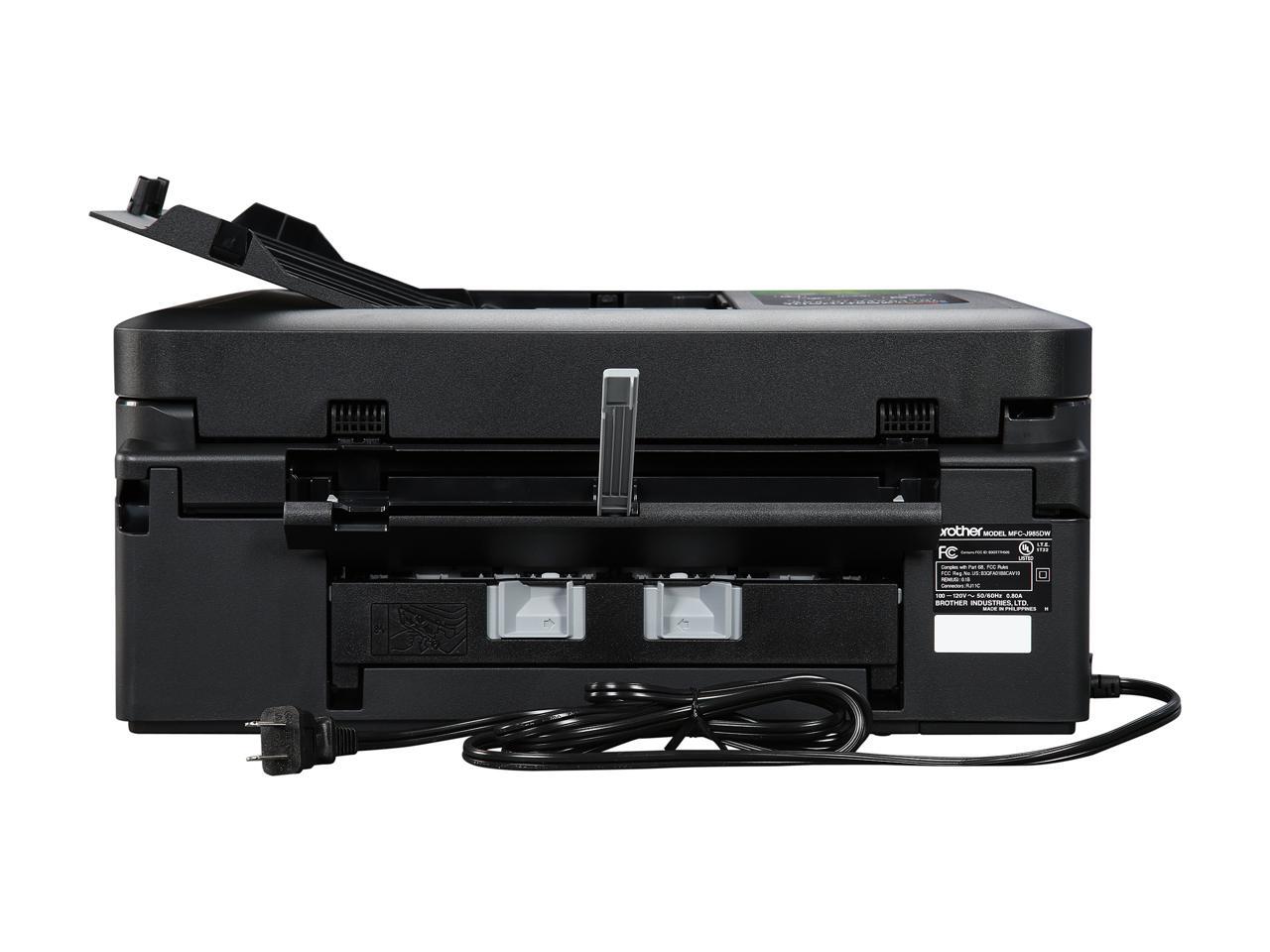 Brother MFCJ985DW Work Smart Color AllinOne Inkjet Printer with