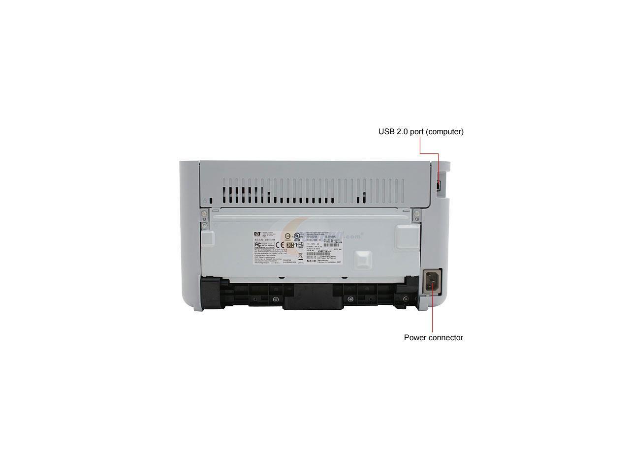 Open Box: HP LaserJet P1005 CB410A Personal Monochrome USB Laser ...