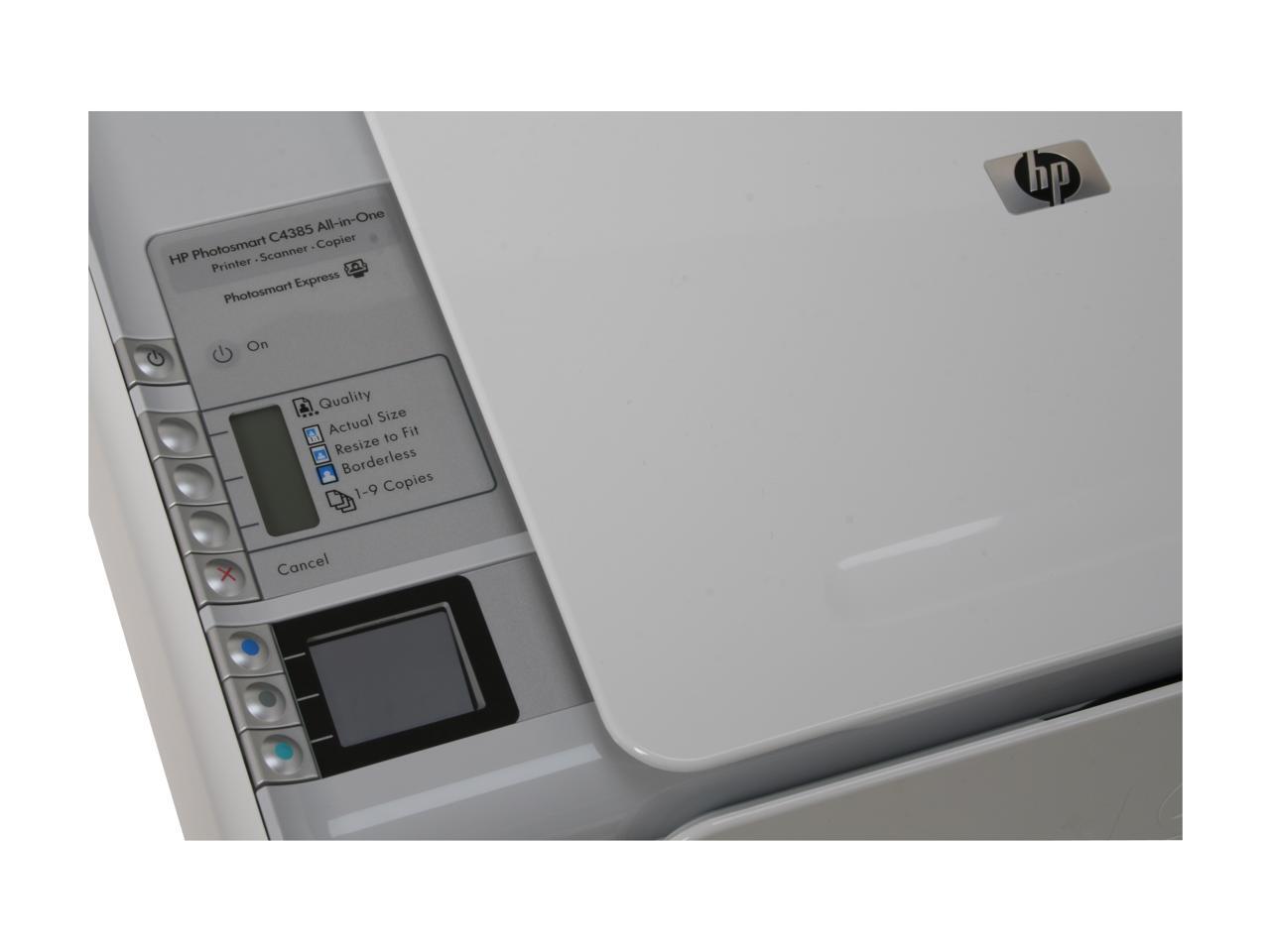 hp c4385 wireless setup