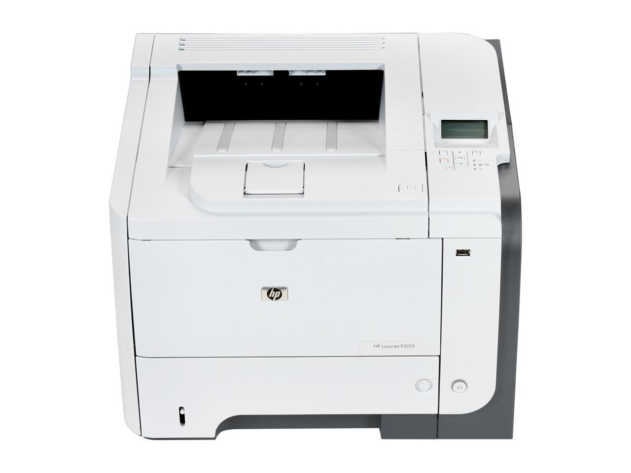 Принтер hp laserjet p3015 печатает белые листы