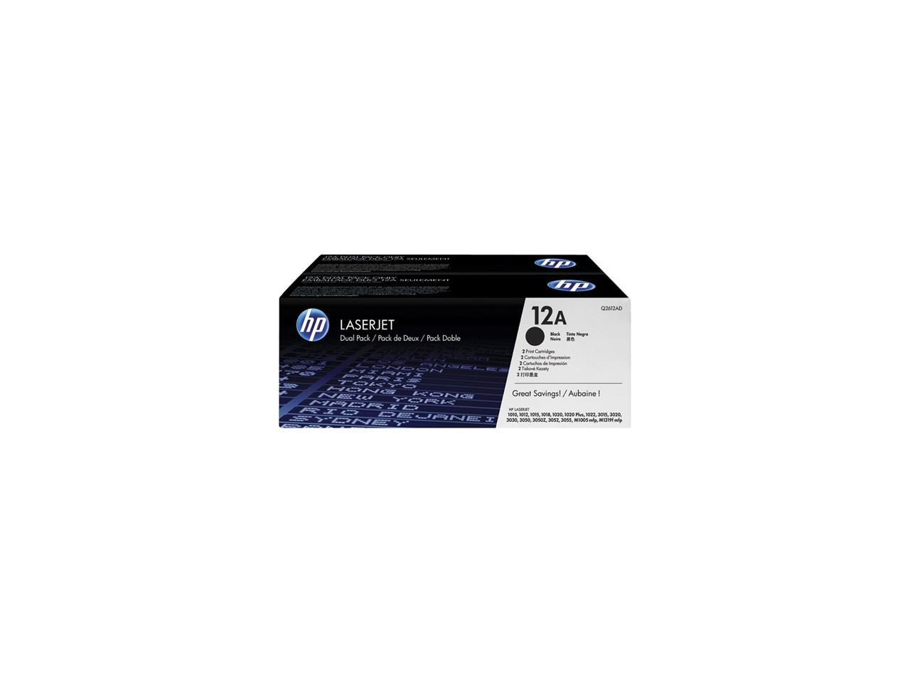 HP Q2612AD#004 Toner Cartridge Black - Newegg.com