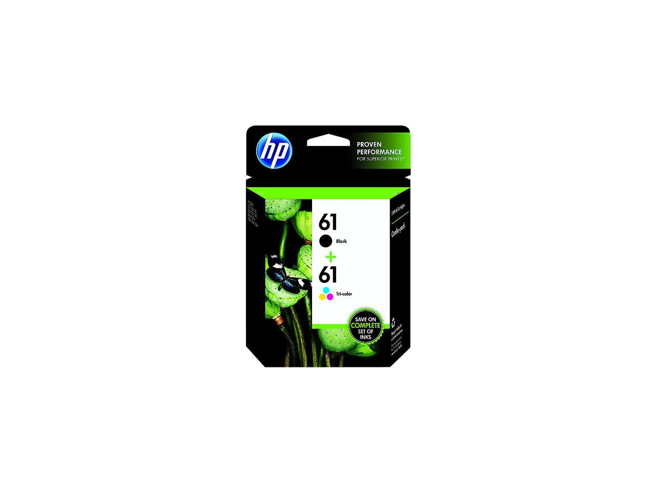 HP 61 Combo-pack Black/Tri-color Ink Cartridges(CR259FN#140) - Newegg.com