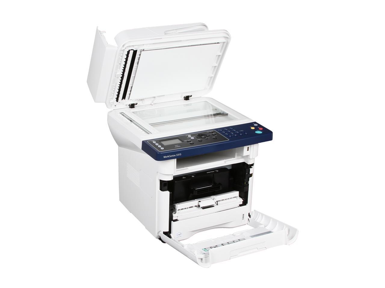 Open Box: Xerox WorkCentre 3315/DN Mono Duplex Multifunction Laser ...