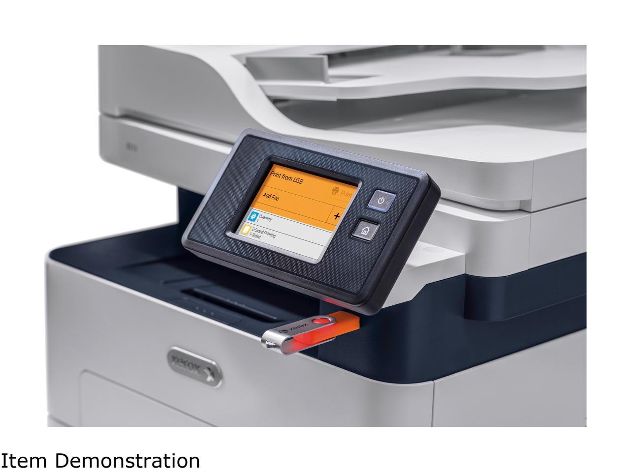 Xerox b215 как сканировать на компьютер