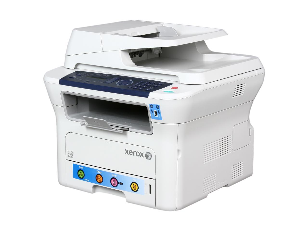 Xerox 3210 как снять сканер