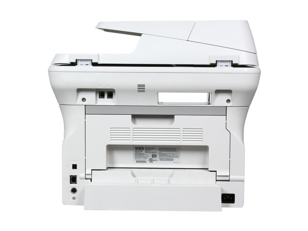 Xerox 3210 как снять сканер