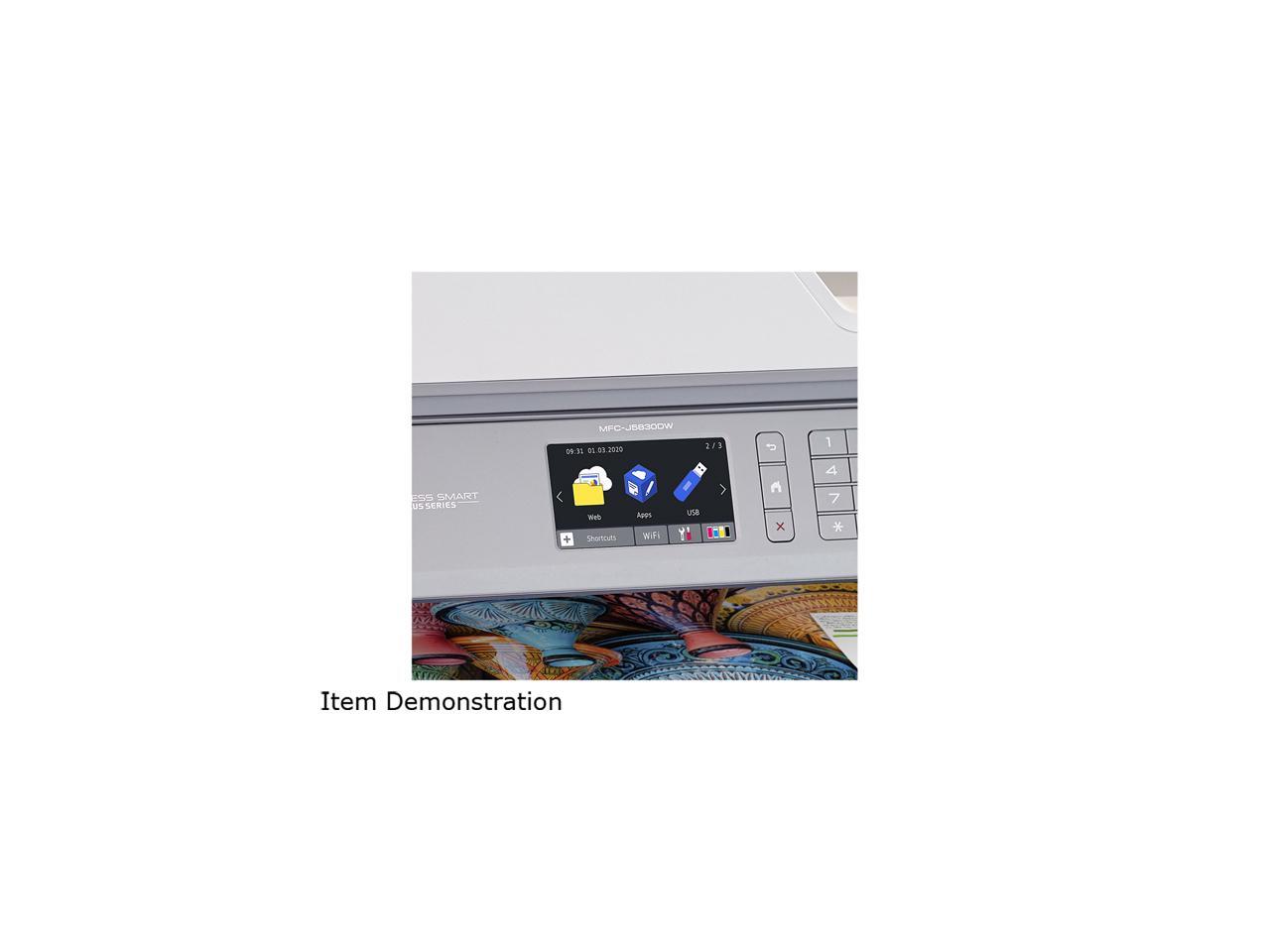 Brother MFCJ5830DW AllinOne Wireless Color Inkjet Printer with