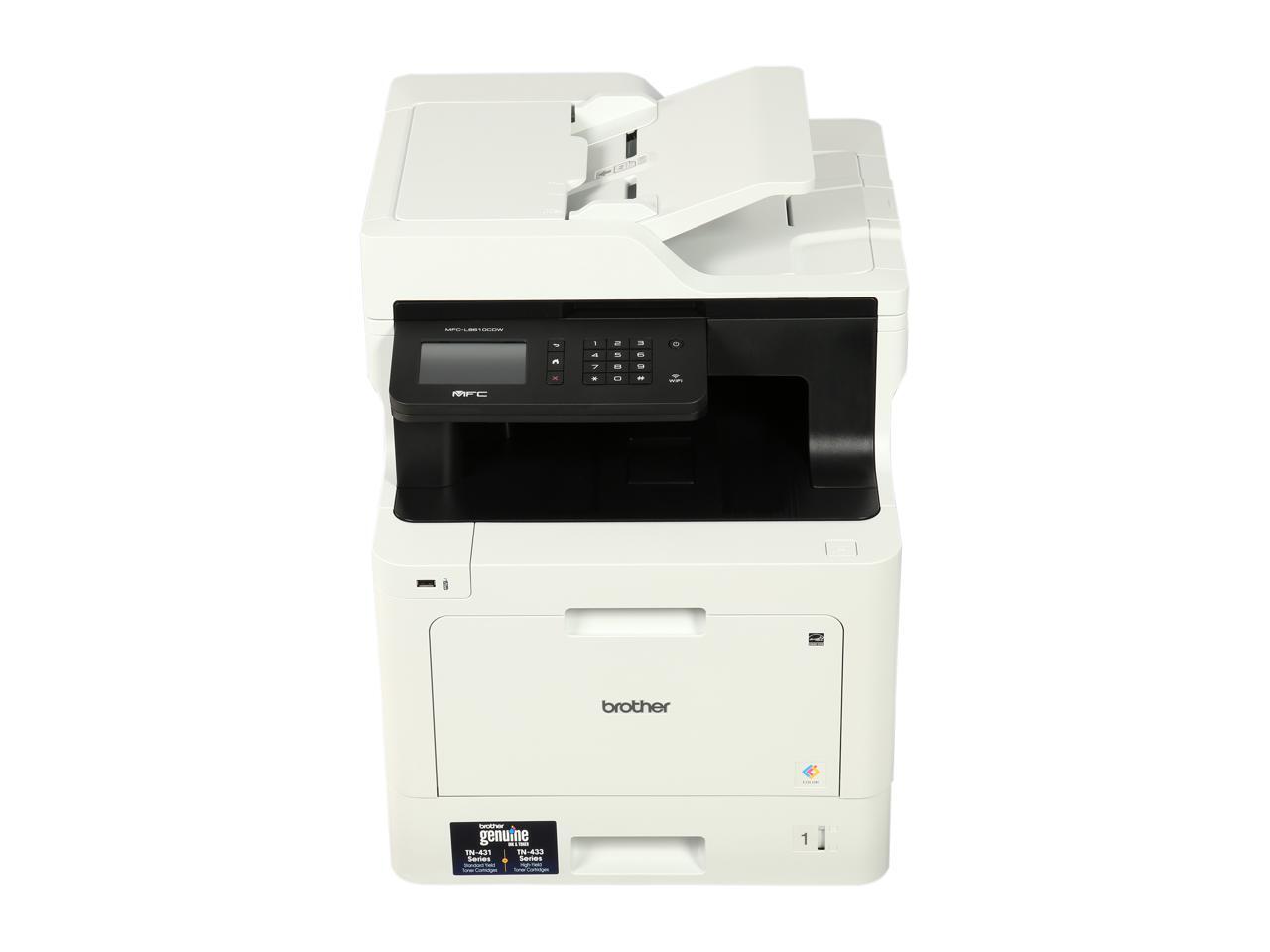 Brother MFCL8610CDW Wireless Duplex AllinOne Color Laser Printer