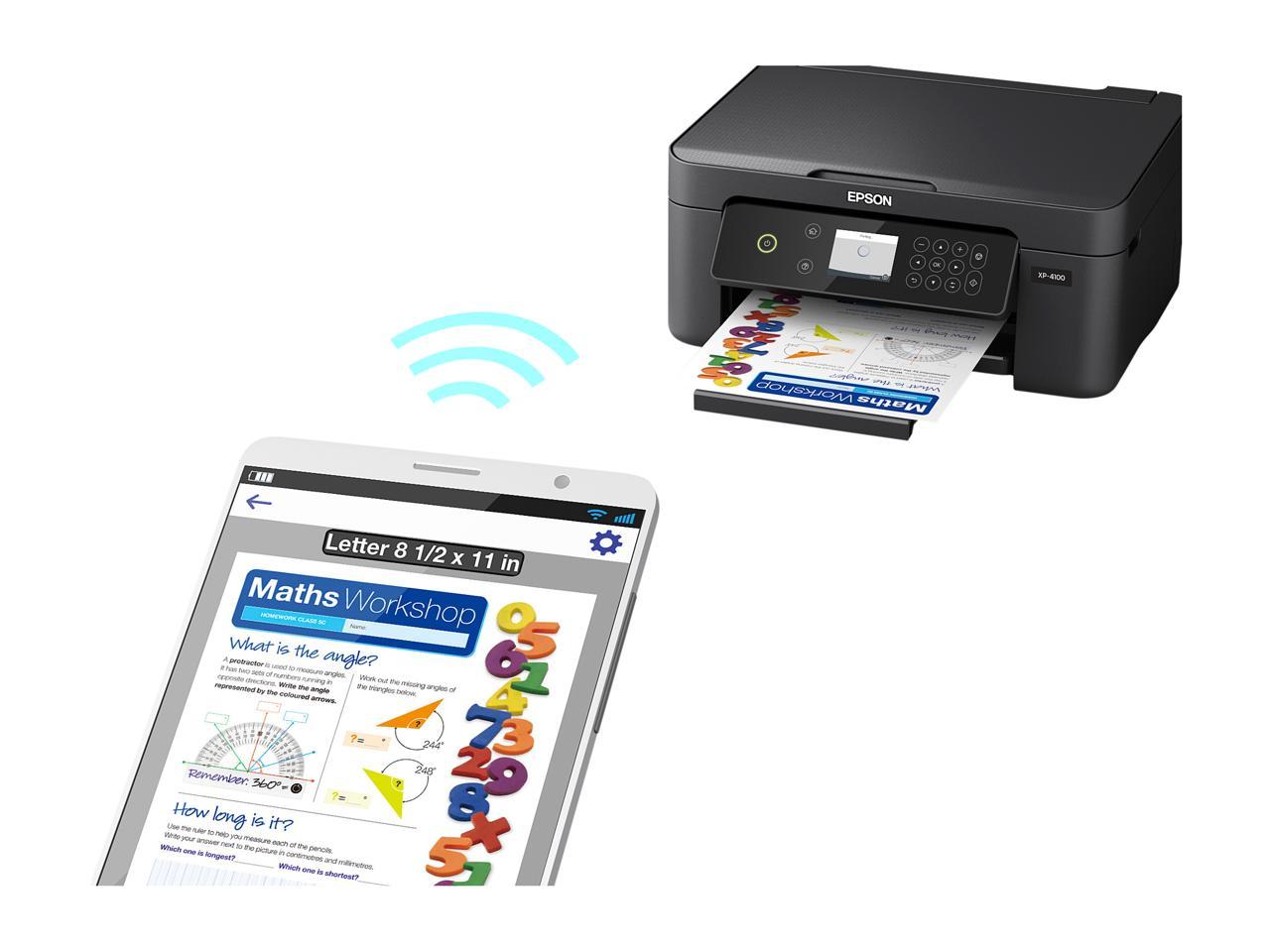 Epson Expression Home XP 4100 Wireless Color Printer With Scanner And   28 129 209 V16 