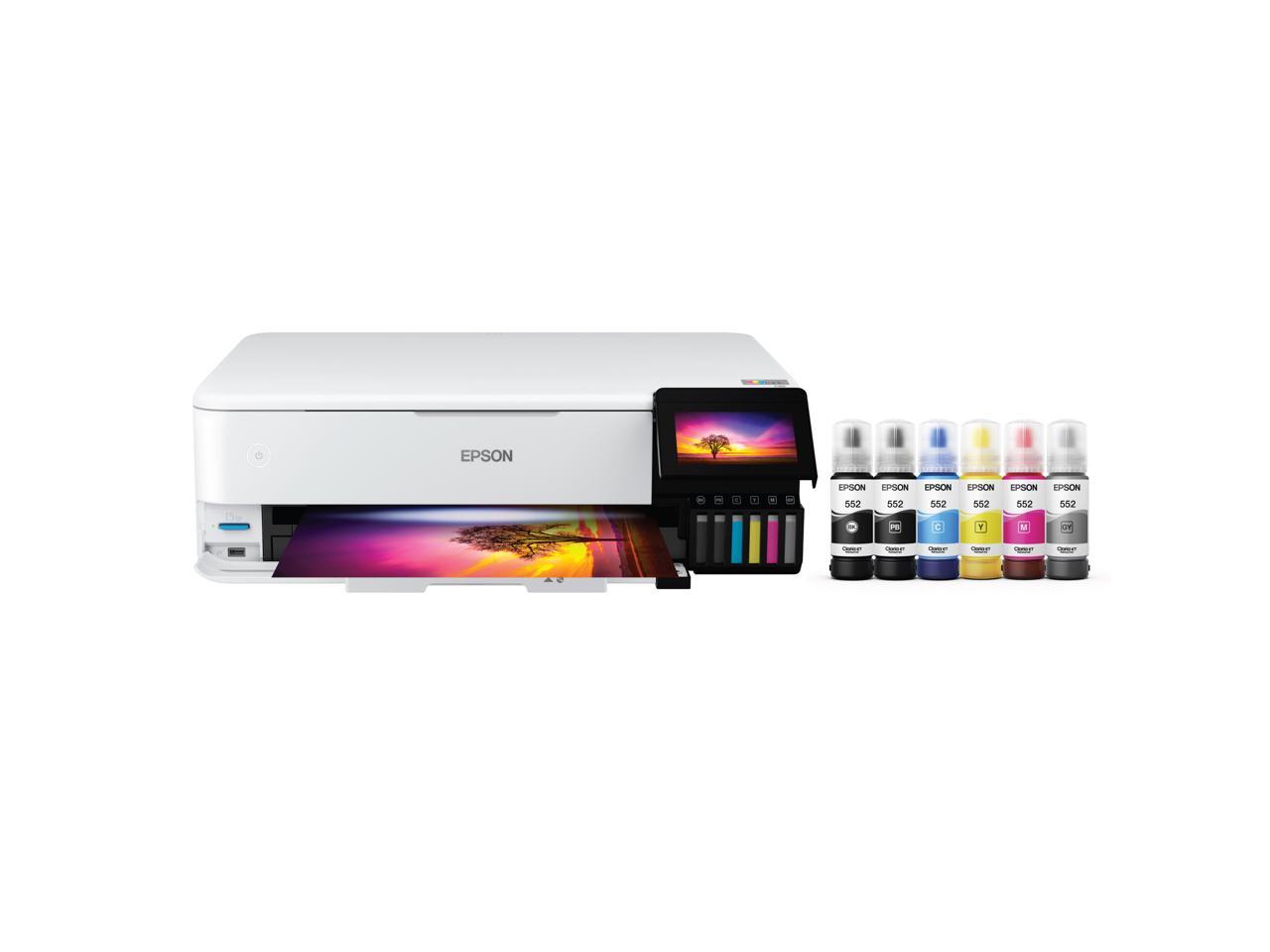 Epson EcoTank Photo ET 8550 All In One Creatives Supertank Printer   28 129 712 01 