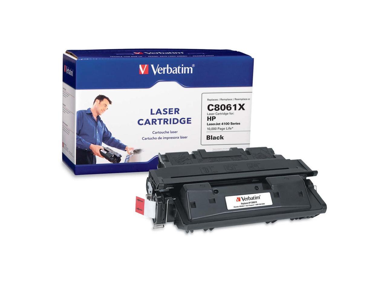 Verbatim HP C8061X Remanufactured High Yield Toner Cartridge for HP LaserJet 4100 Series