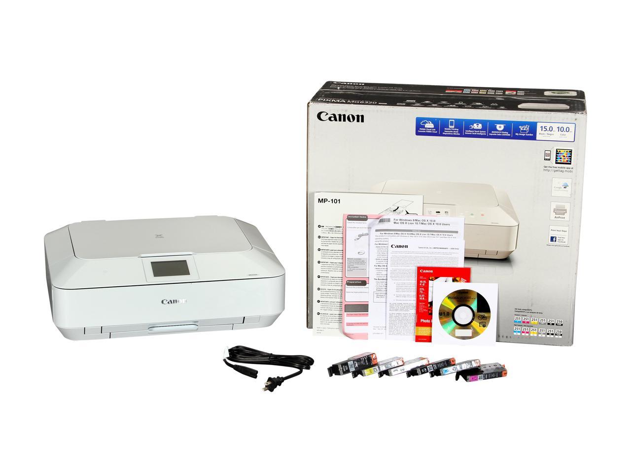 Canon PIXMA MG6320 (RJ45) / USB / WiFi InkJet MFP Color