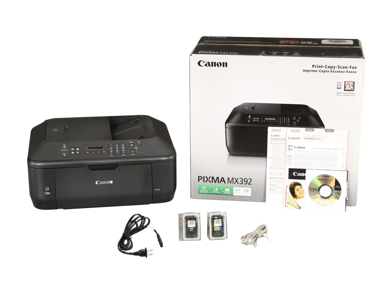 Canon Pixma Mx392 Inkjet Office All In One Printer 0803