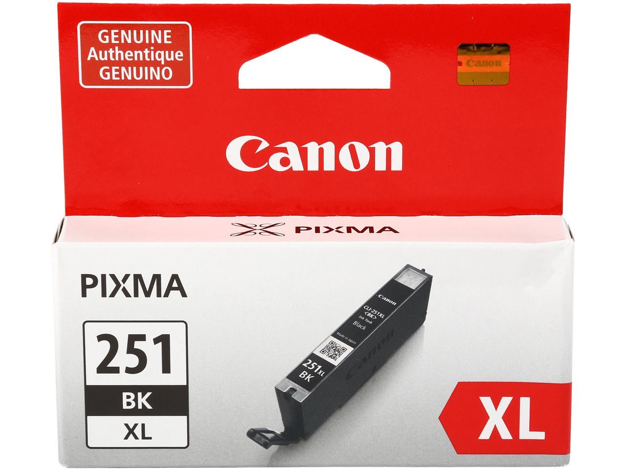 Canon CLI 251 XL High Yield Ink Cartridge Black Newegg Ca   28 142 695 02 