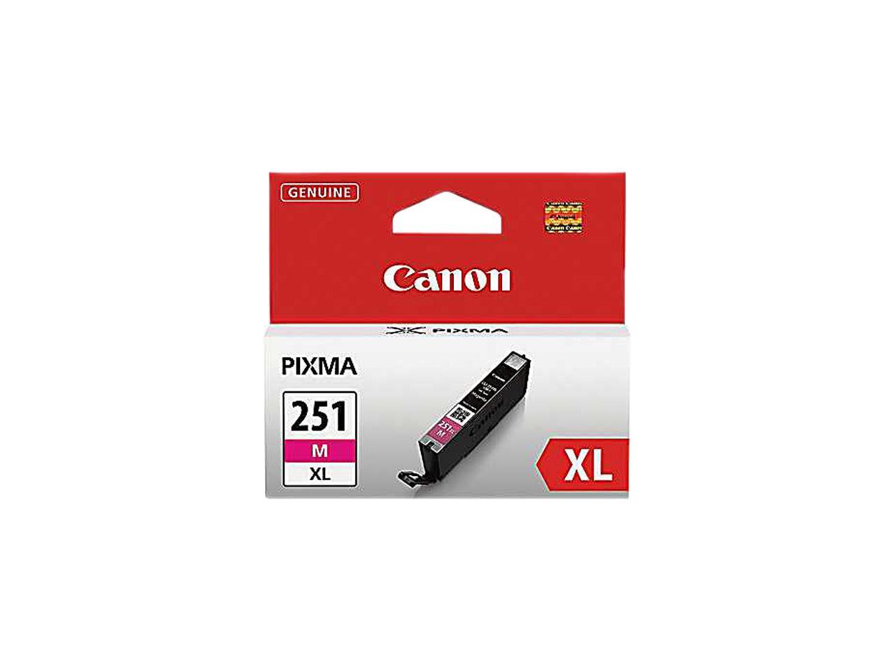 Canon CLI 251 XL High Yield Ink Cartridge Magenta Newegg Com   28 142 697 01 