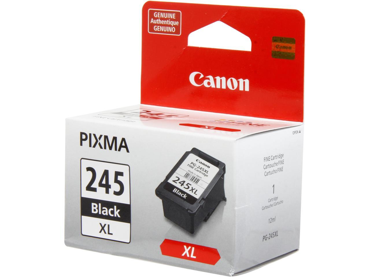 Canon PG-245 XL High Yield Ink Cartridge - Black - Newegg.com