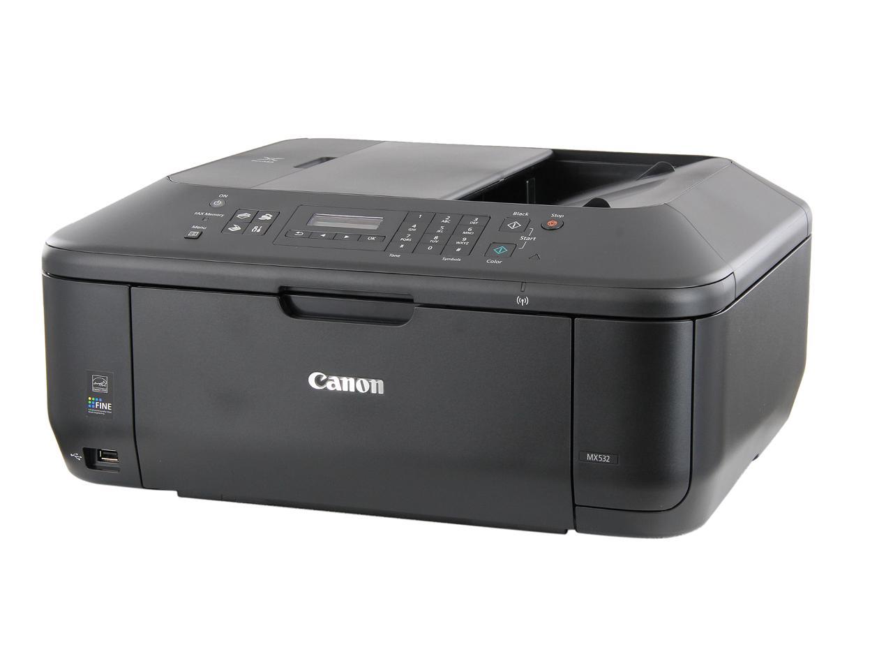 Canon PIXMA MX532 Wireless Inkjet Office All-in-One Printer - Newegg.com