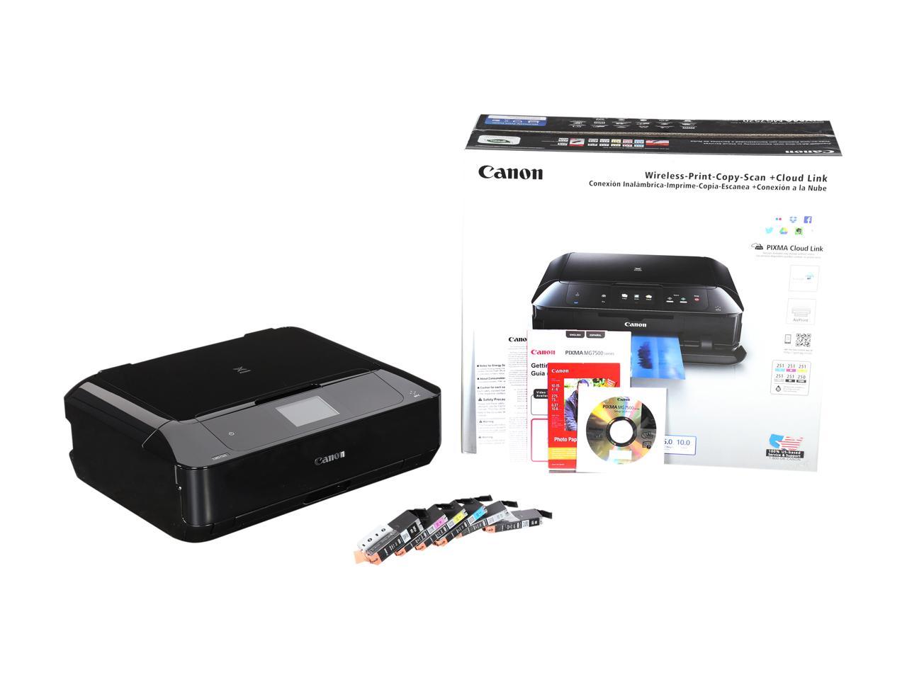 canon mg7520 wireless color cloud printer canon mg7520 wireless color cloud printer