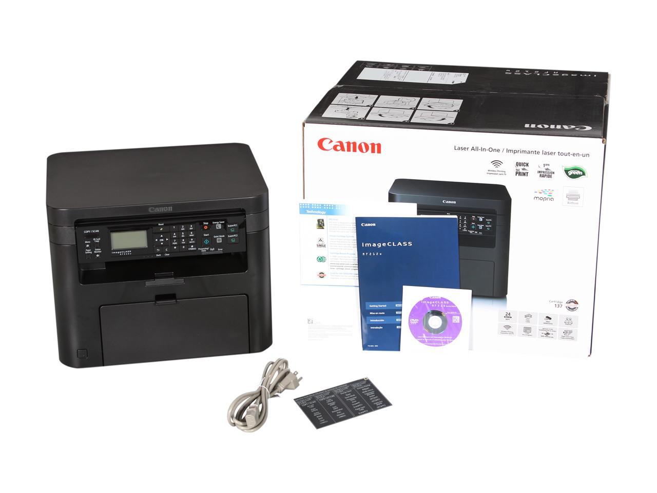 Canon Imageclass Mf212w 1200 X 1200 Dpi Usbwirelessethernet Monochrome All In One Laser 5930