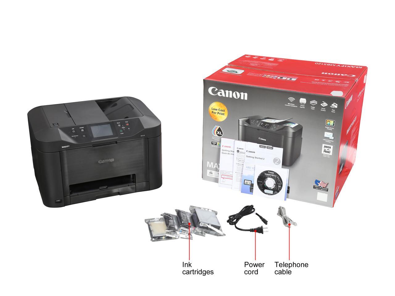 Canon MAXIFY MB5120 (RJ45) / USB / WiFi InkJet MFC / AllIn