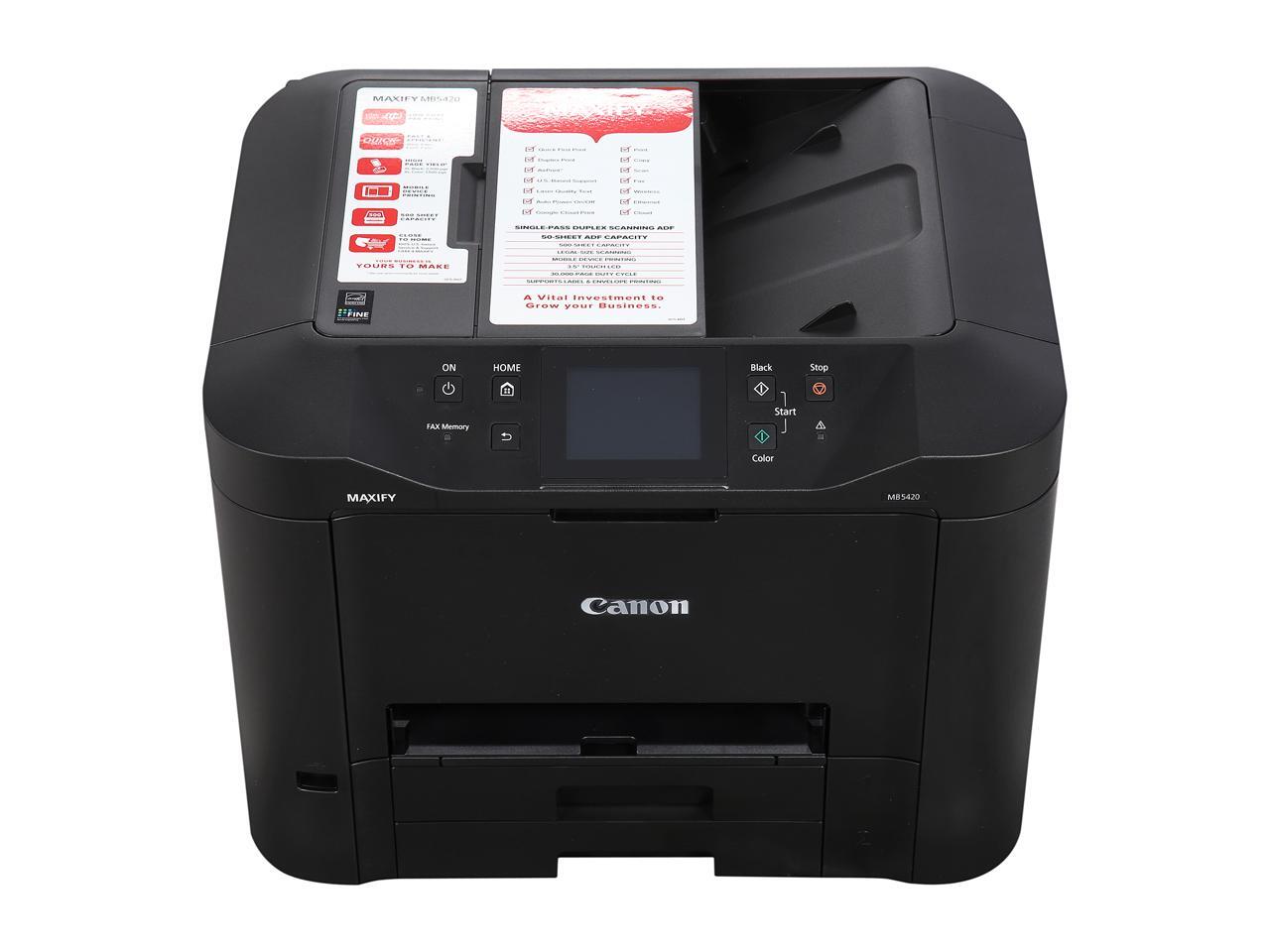 Canon MAXIFY MB5420 (RJ45) / USB / WiFi InkJet MFC / AllIn