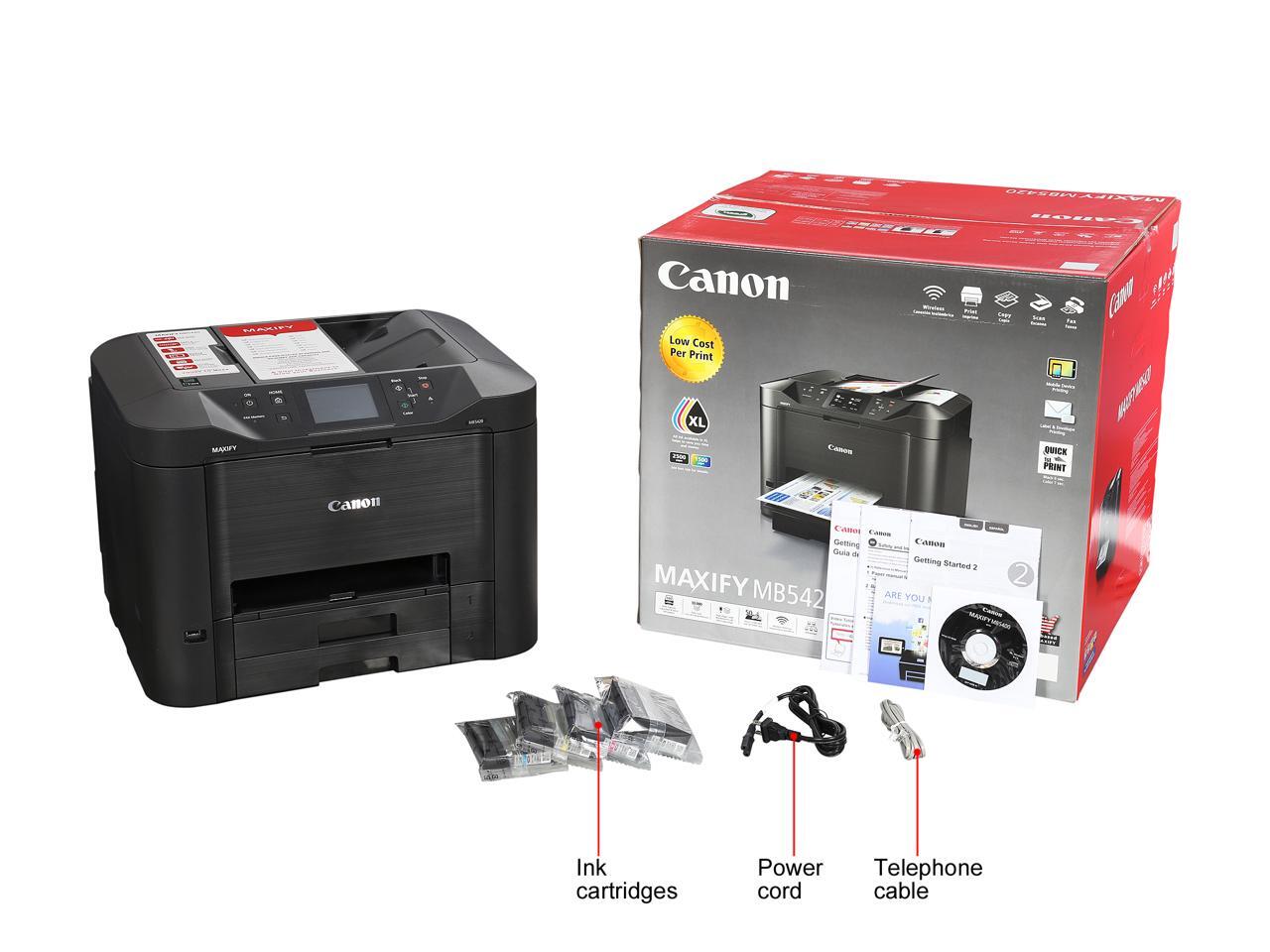 Canon MAXIFY MB5420 (RJ45) / USB / WiFi InkJet MFC / AllIn