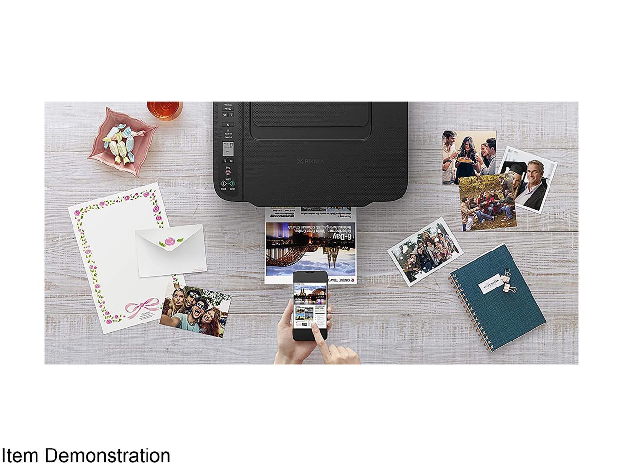 Canon Pixma Ts3420 Wireless Inkjet 3 In 1 Multi Purpose Printer Black